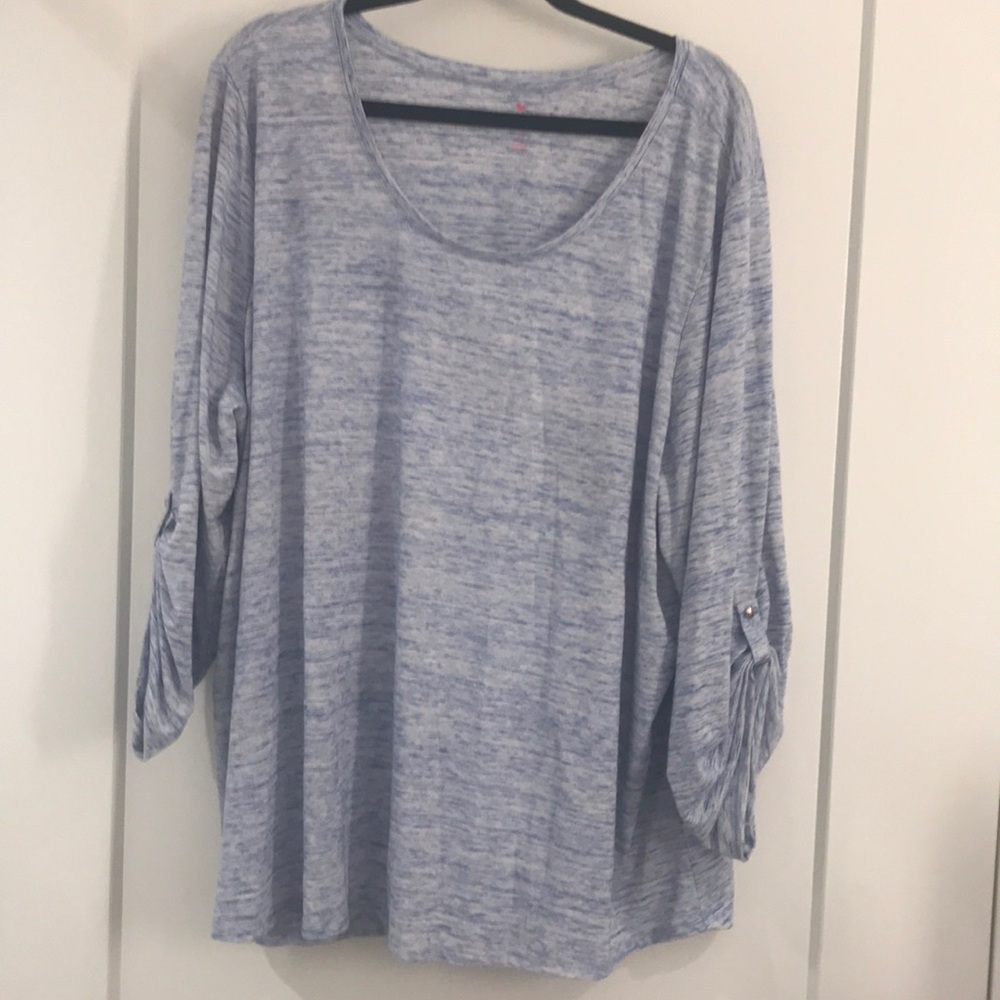 Woman With in Long Sleeved Tee